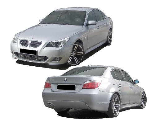 Voorbumper passend voor BMW 5-Serie E60/E61 7/03- M5-Look PDC