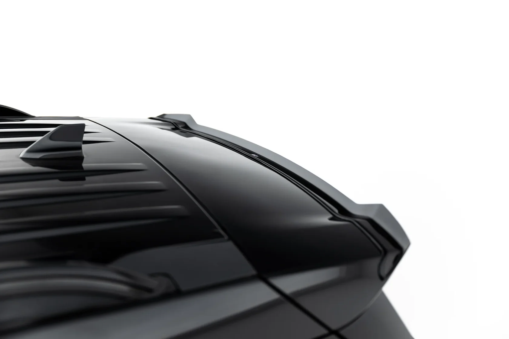 Spoiler Cap passend voor Ford Explorer ST Mk6 – Maxton Design Glans Zwart