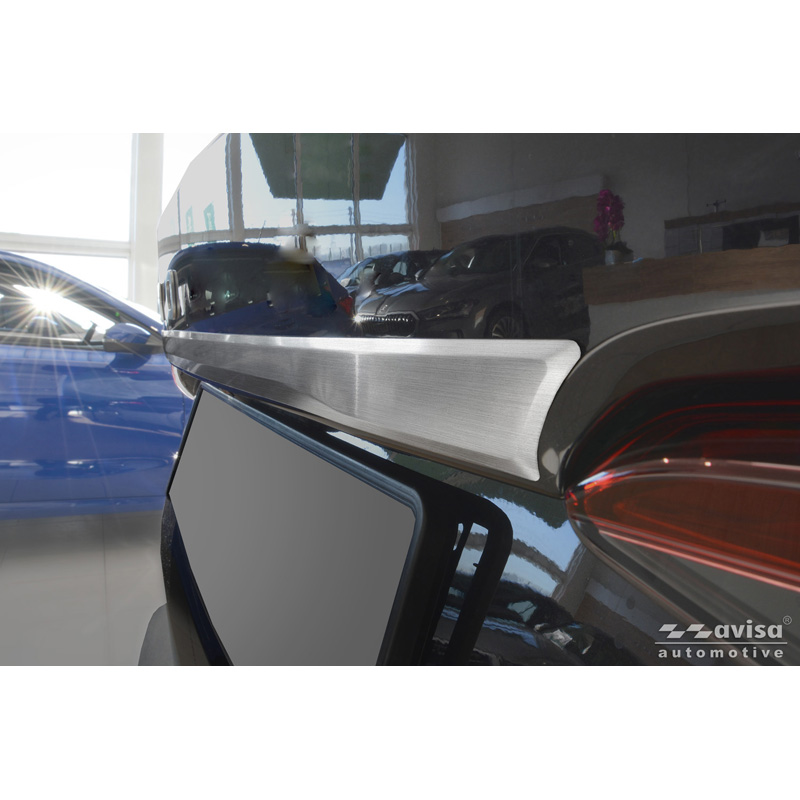 Avisa Revêtement d'habillage du hayon du coffre inox brossé sur mesure pour Skoda Elroq 2025-