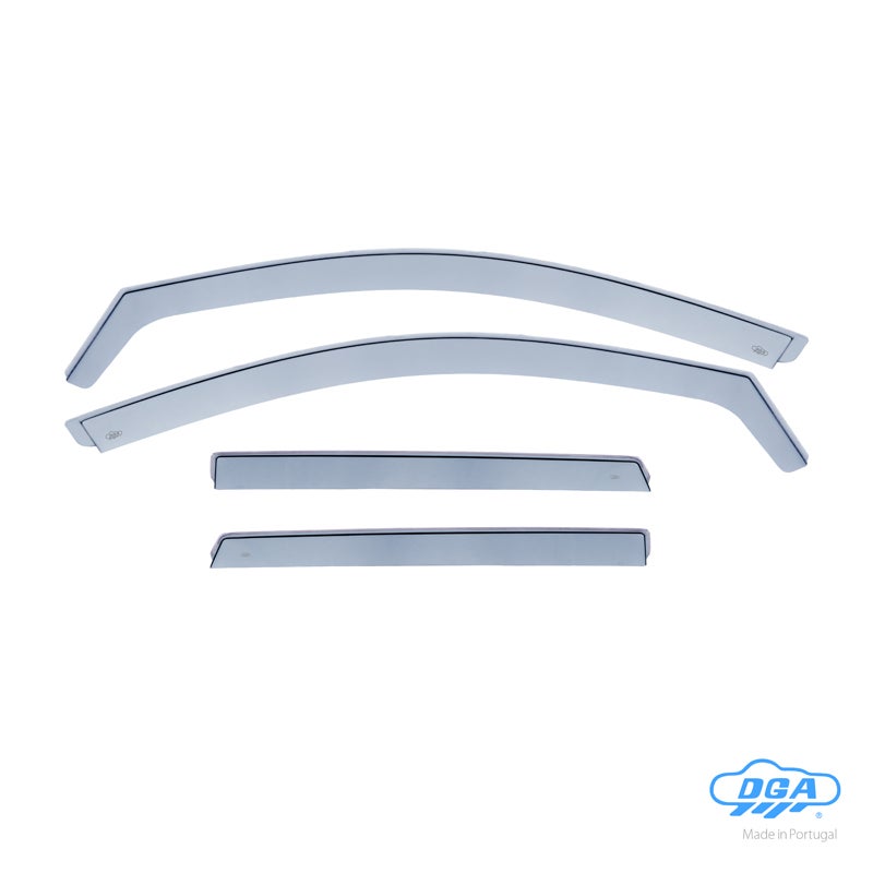DGA Jeu de Déflecteurs d'Air sur mesure pour Seat Ateca 2016- & Cupra Ateca 2018- (4-pièces)