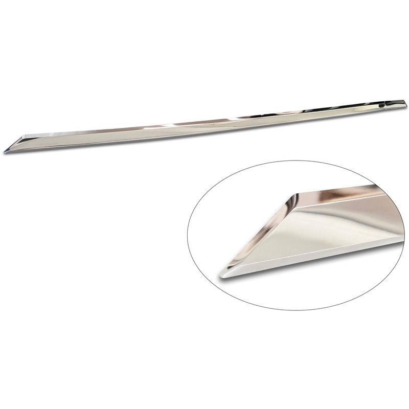 Avisa Revêtement d'habillage du hayon du coffre inox Chrome sur mesure pour Ford Kuga III 2019-2024 & Facelift 2024-
