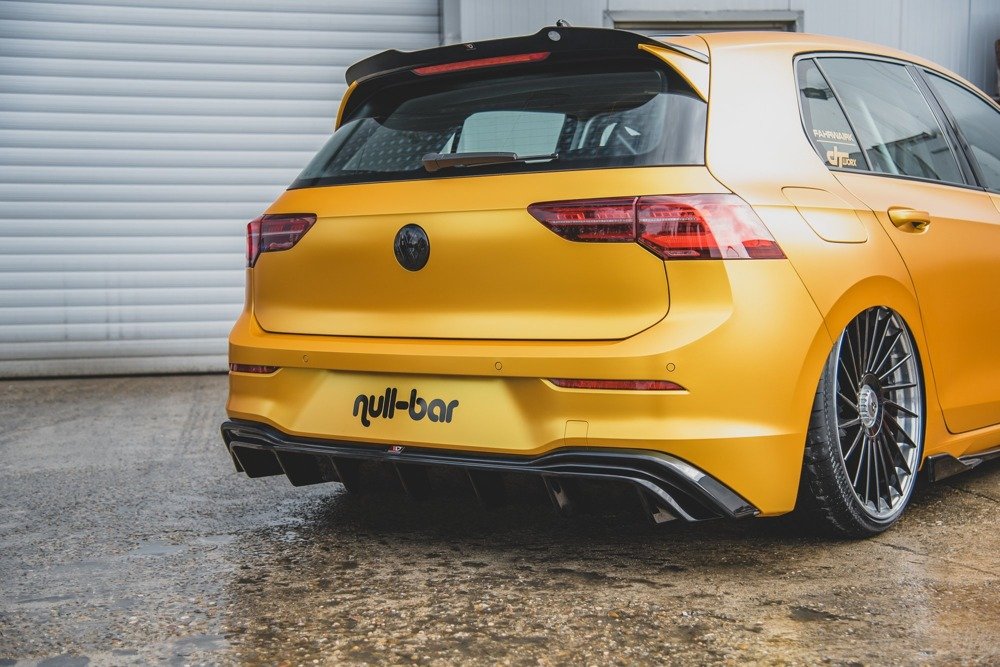 Spoiler V.2 Volkswagen Golf 8 Maxton Glans Zwart