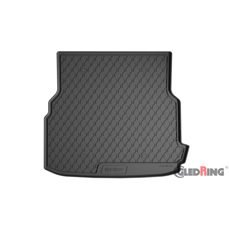 Coquille coffre-arrière Rubbasol (caoutchouc) sur mesure pour Mercedes Classe-C W206 Kombi 2021- excl. Plug-in-Hybrid (avec paquet de coffre incl. filet à gauche)