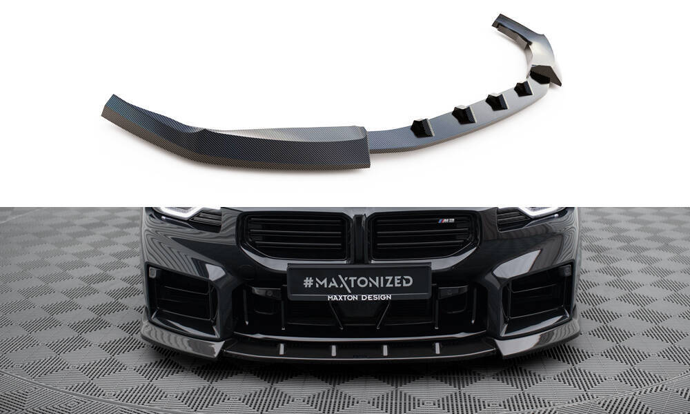 Voorspoiler V.2 BMW M2 G87 Maxton Carbon