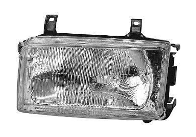 koplamp, Hella, H4, Type 1 en 2, links, (geen wijsneusmodel) VW