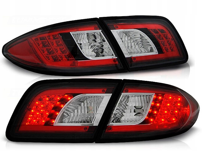 Feux arriere mazda6 4/5 door led chromee noire