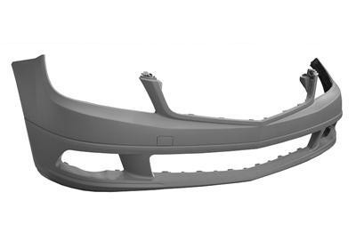 voorbumper, Classic Mercedes C klasse, W204, 2007-2010