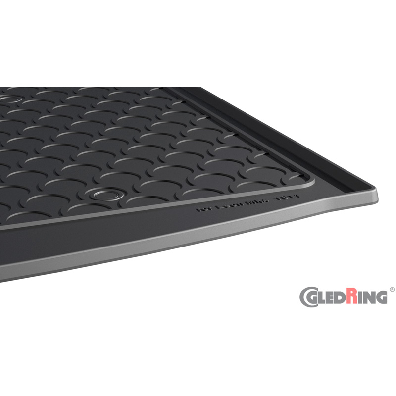 Coquille coffre-arrière Rubbasol (caoutchouc) sur mesure pour Seat Leon IV (KL1) HB 5-portes 2020- (Sol en bas)