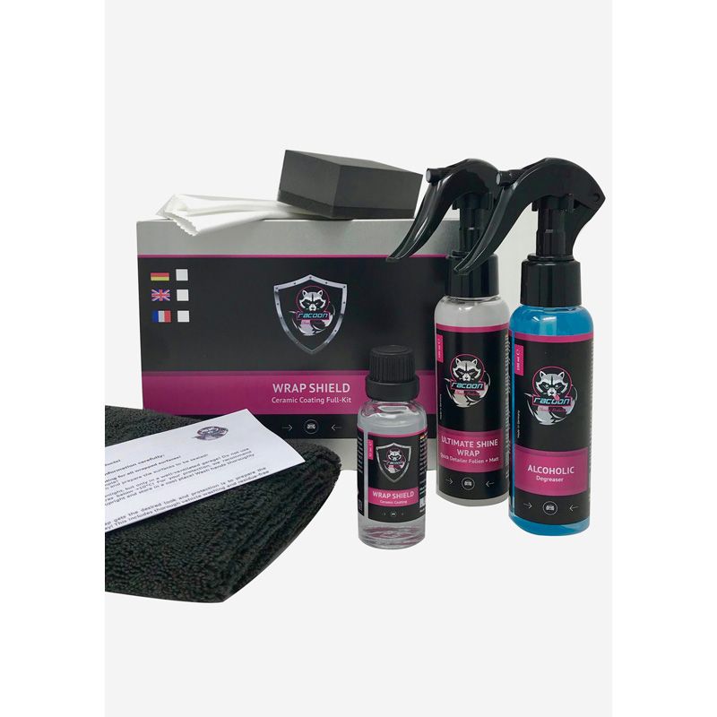 Racoon WRAP SHIELD Scellant pour les films de covering - Full Kit