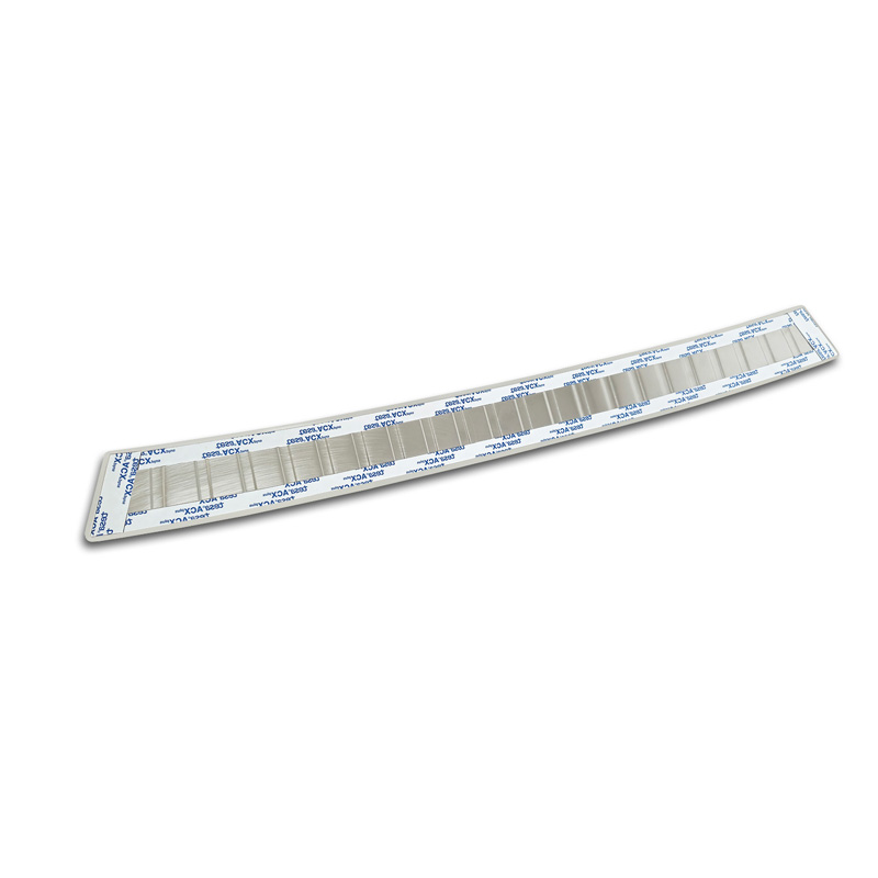 Protection de seuil arrière inox sur mesure pour Peugeot 3008 III 2024- 'Ribs'