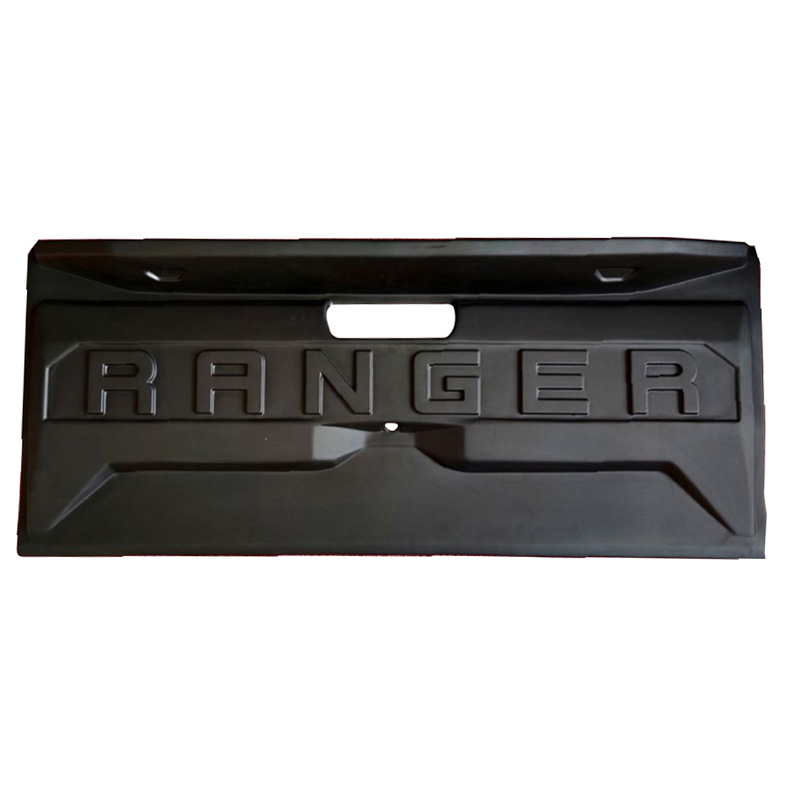 Protecteur de hayon sur mesure pour Ford Ranger T6/T7/T8 2012-2022 - Version 2 - Noir mat
