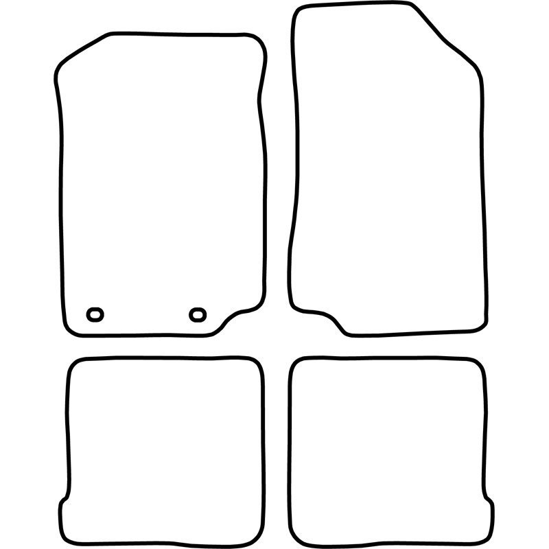 Set de tapis de sol sur mesure pour Seat Toledo 1991-1999