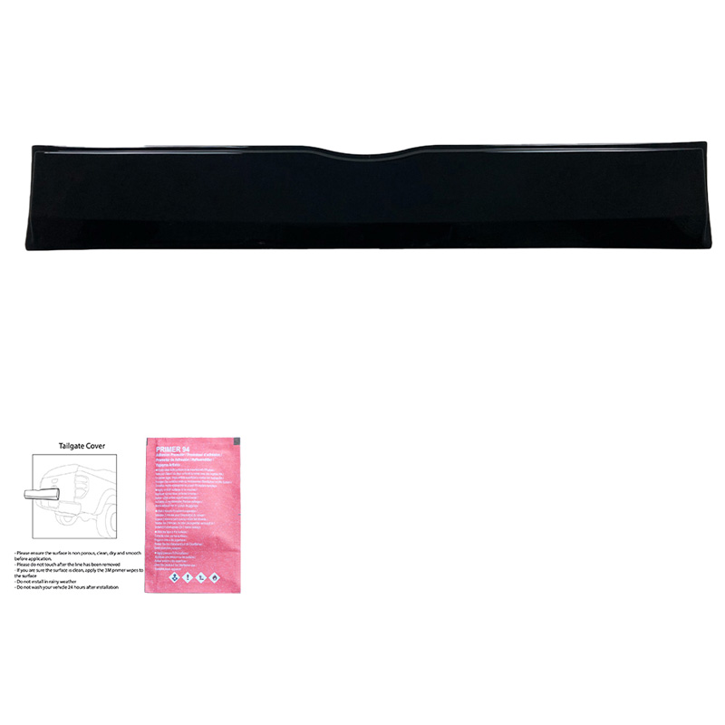 Protecteur de hayon sur mesure pour Ford Ranger T6/T7/T8 2012-2022 - Version 3 - Noir brillant