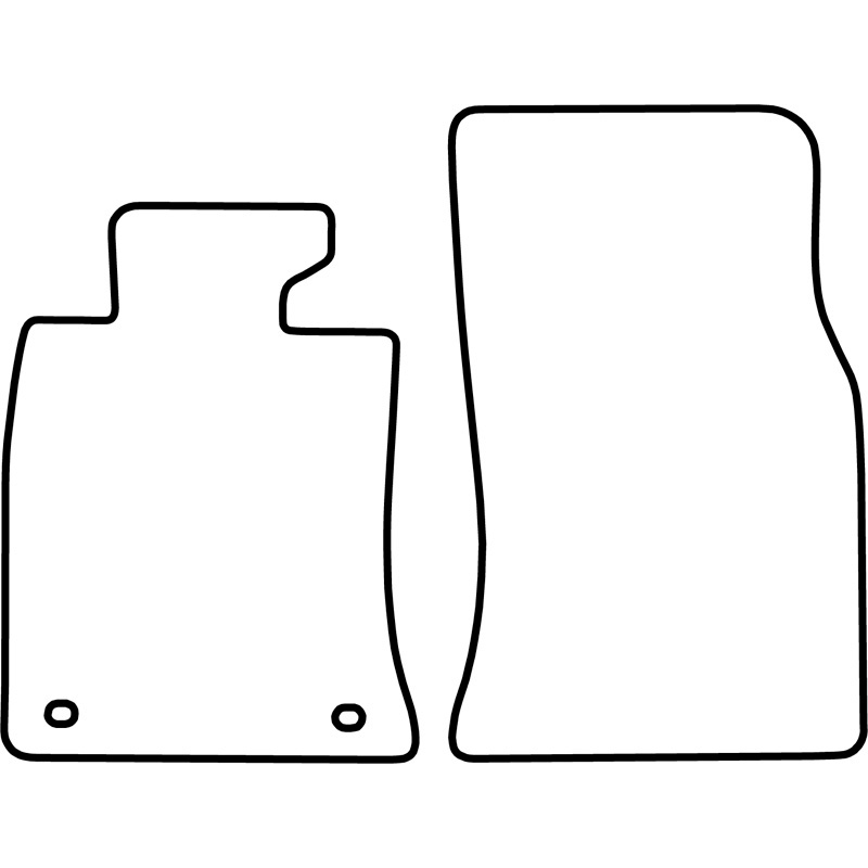 Set de tapis de sol sur mesure pour Mini Roadster R59 2010-
