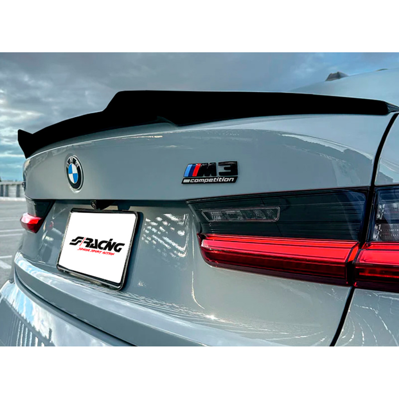 Simoni Racing Becquet adhésif universel pour coffre ou toit – 122×8 cm
