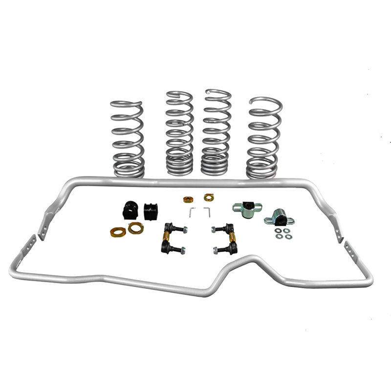 Whiteline Grip-Série 1 Kit de barre stabilisatrice et de ressort d'abaissement sur mesure pour Nissan 350 Z Coupé/Roadster Z33 2002-