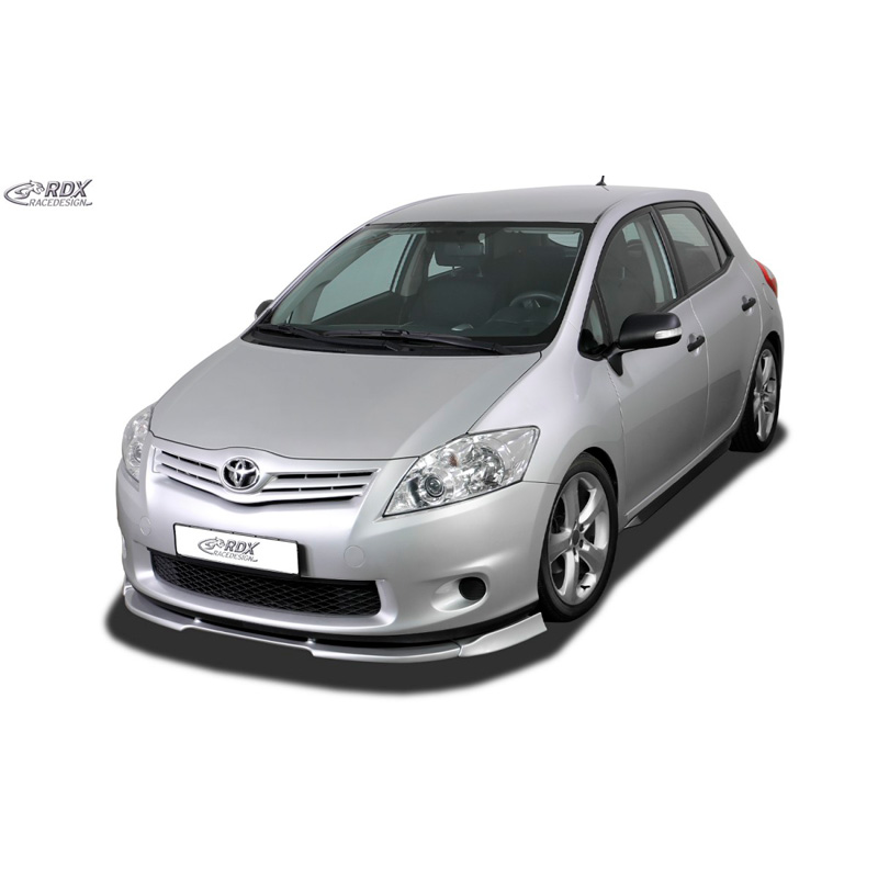 Jupes latérales 'Slim' sur mesure pour Toyota Auris E150 2007-2012 (ABS noir luisant)
