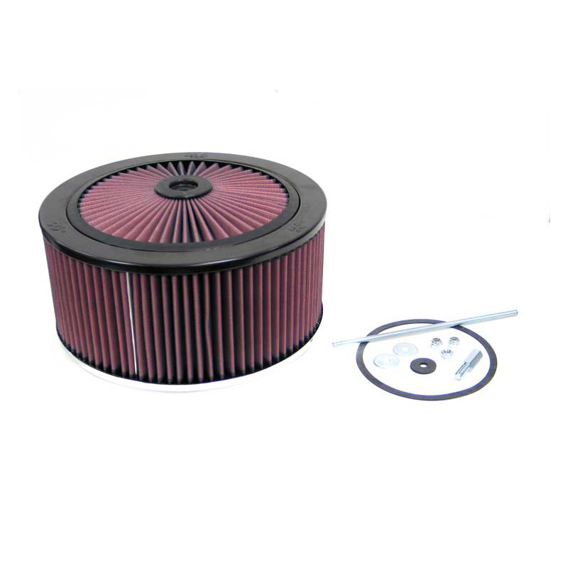 K&N Filtre à Air X-Stream - 130mm raccord, 235mm diamètre intérieur, 159mm hauteur (66-3130)