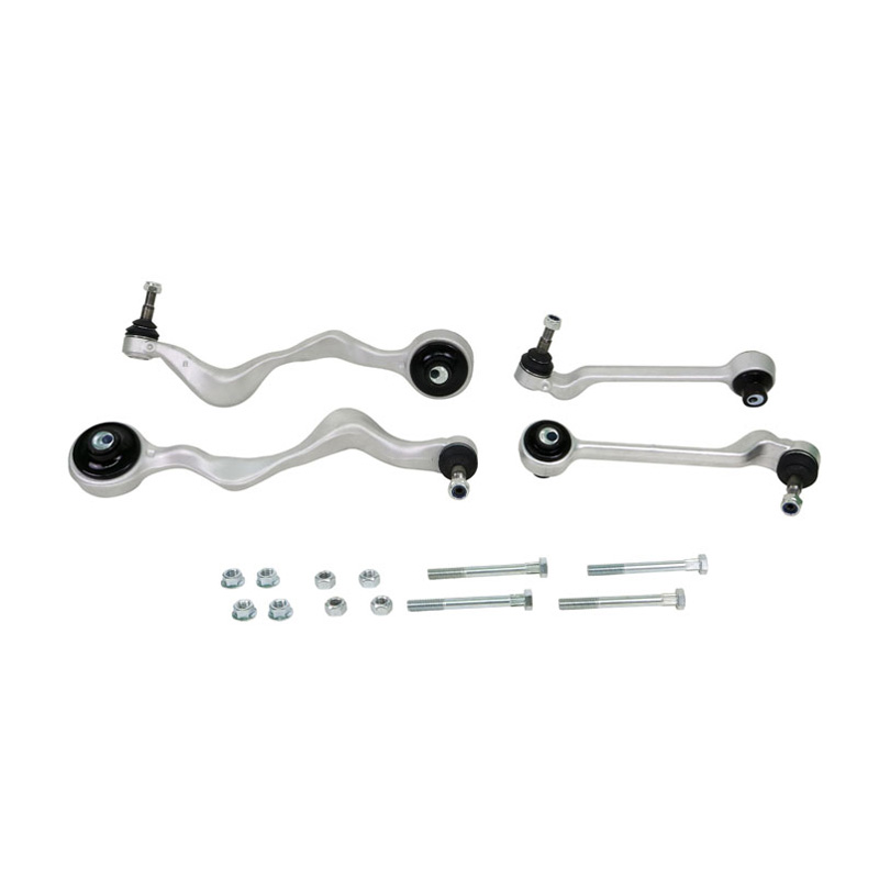 Whiteline Kit de Suspension Avant Bielle de suspension Aluminium Wishbone et Barre de force sur mesure pour BMW Série 1 E81/E82/E87/E88 / Série 3 E90-E93 2003-2013