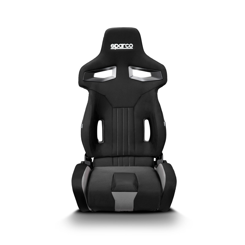 Sparco Siège Baquet R333 - Noir/Gris - Réglable