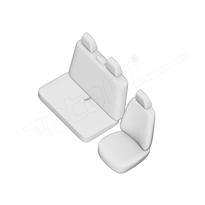 Original Design Housses de siège en tissu 2+1 sur mesure pour Maxus E-Deliver 9 2020-