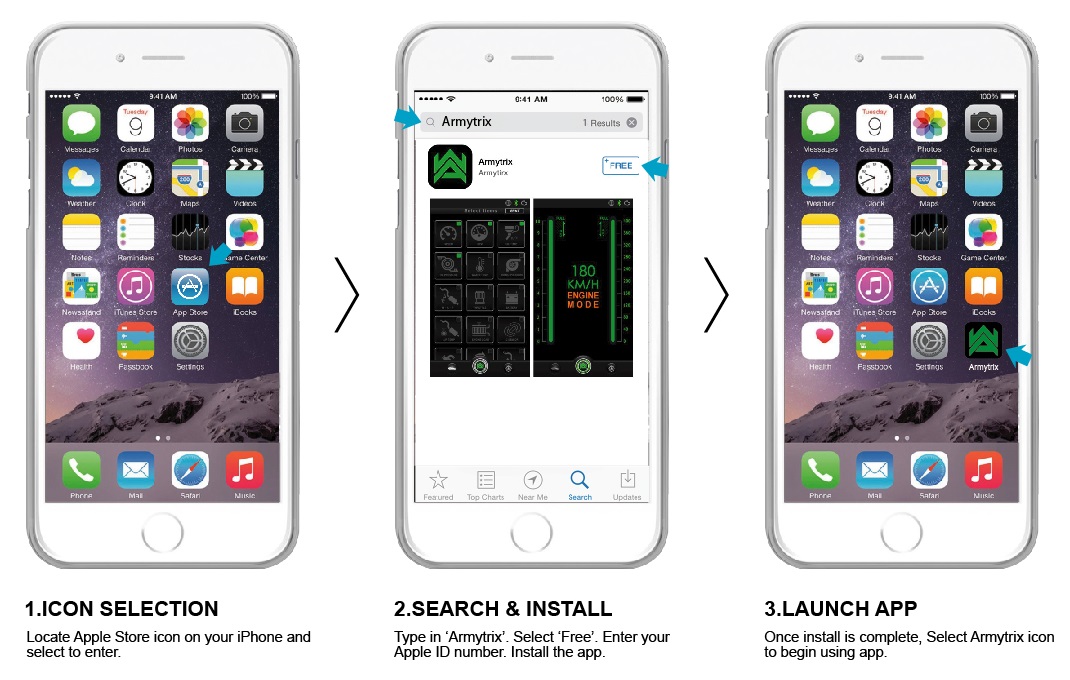 Armytrix BMW E90/E92/E93 M3 (S65) (2007-2013) Quad Carbon tips (