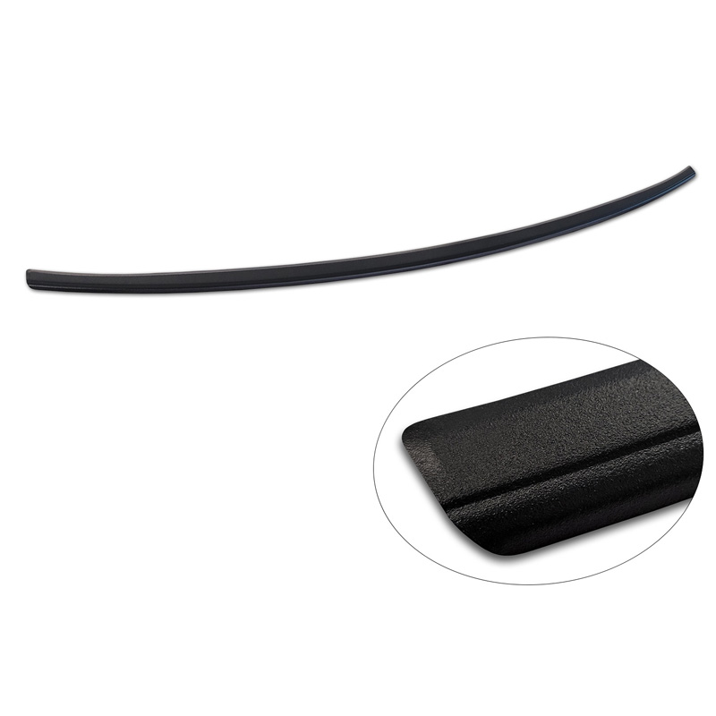 Protection de seuil arrière inox noir mat sur mesure pour Tesla Model Y 2020-