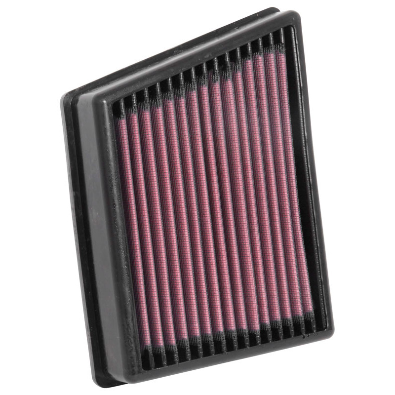 K&N Filtre à air de remplacement sur mesure pour Ford Fiesta VII & Ecoboost/Ecosport 1.0 2017- & Tourneo Courier/Transit Connect 1.5 D 2017- (33-3117)