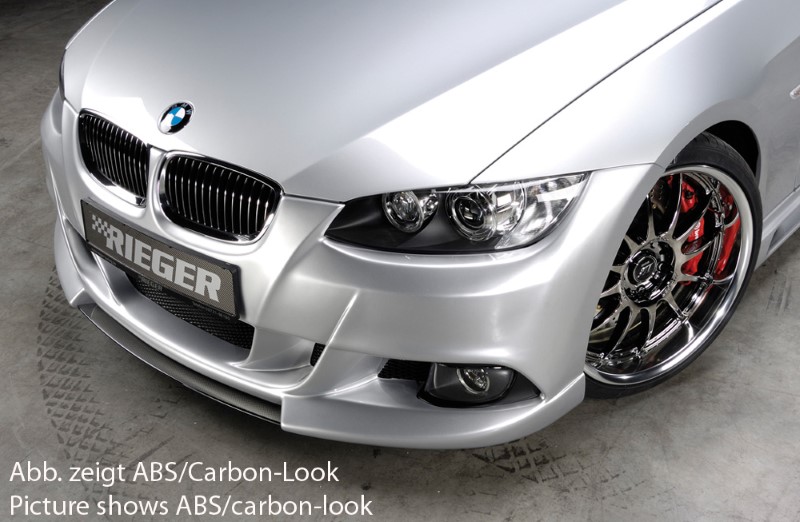 Voorspoiler en Voorbumper BMW E92 Coupe 09.06- met pdc Rieger