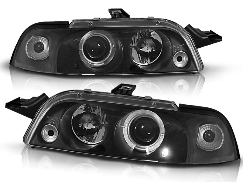 Phares Fiat Punto 1 Angel eye noire