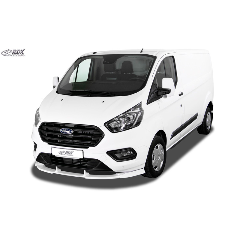 Jupes latérales 'Slim' sur mesure pour Ford Transit MK7 2014-2018 & 2018- (ABS noir luisant)