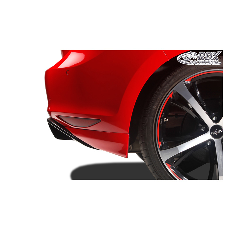 Jupe arrière 'Angles' sur mesure pour Volkswagen Golf VII HB 3/5-portes 2012- excl. GTi/GTD (PUR)