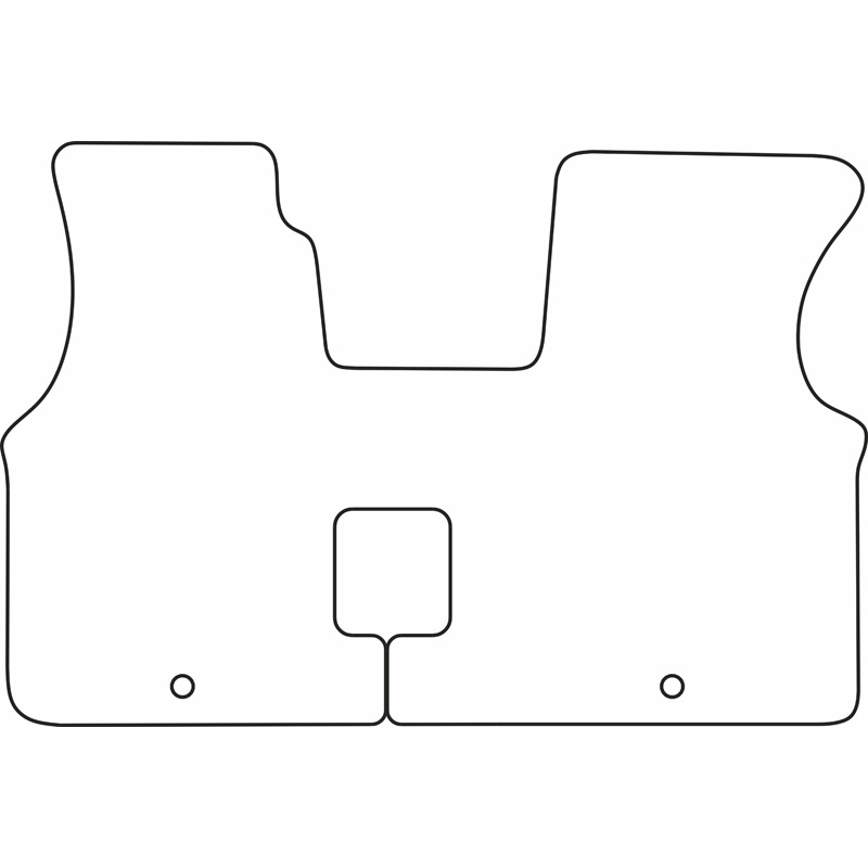 Set de tapis de sol sur mesure pour Volkswagen Transporter T4 1991-2003 (seulement avant)