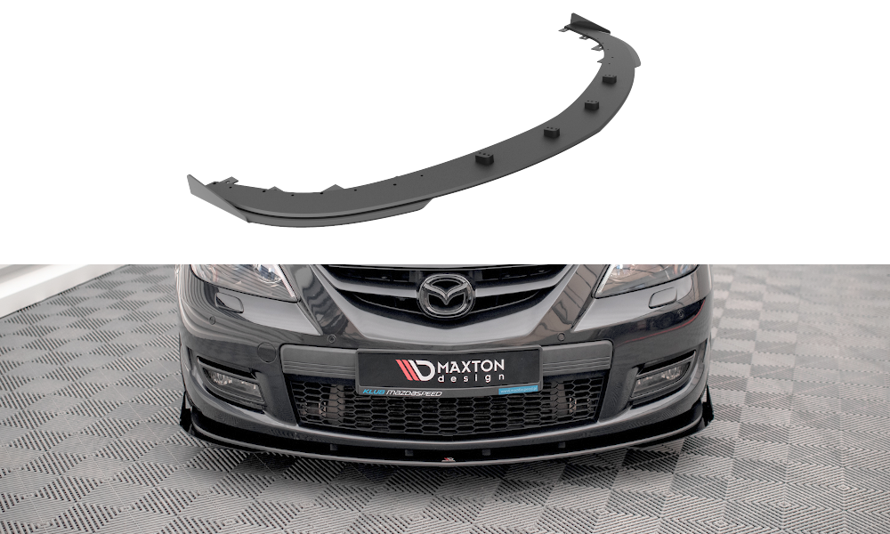 Voorspoiler met Canards Mazda 3 MPS Mk1 Maxton Street Pro