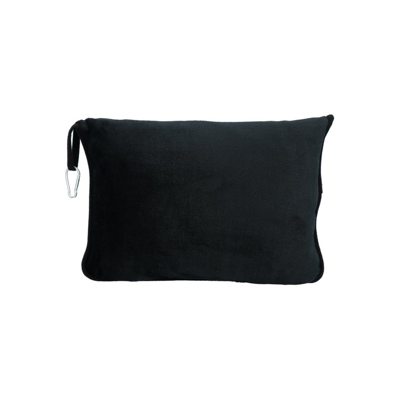 Carpoint Couverture de voyage & Coussin de voyage Noir 2 en 1