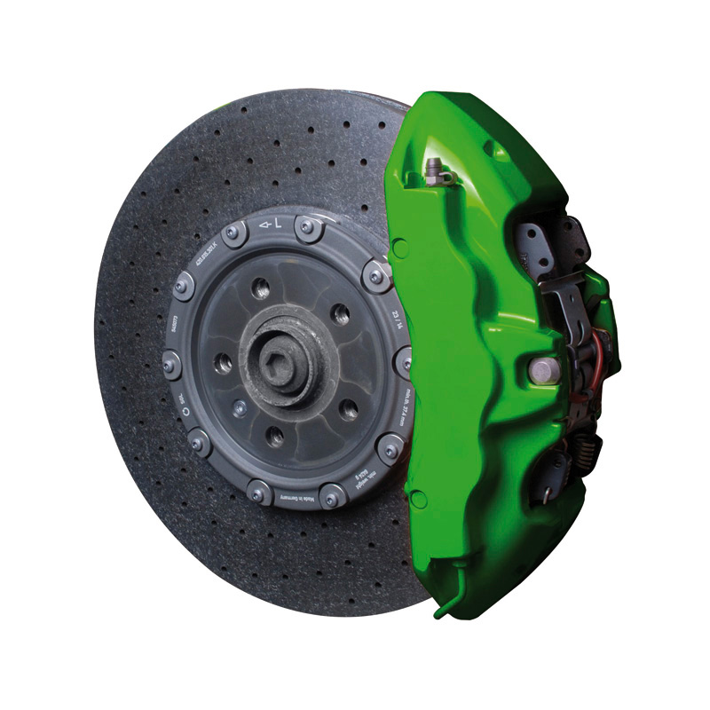 Foliatec Set peinture étriers de freins - power vert - 3 Components
