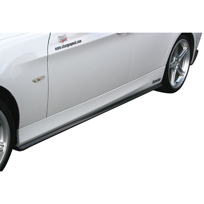 Chargespeed Jupes latérales sur mesure pour BMW Série 3 E90 2005-2008 'Bottomline' (FRP)