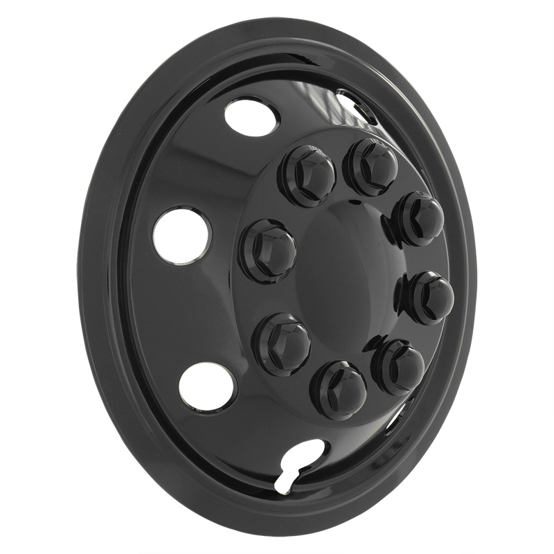Jeu d'enjoliveurs Utah 16-inch noir-brilliant (sphère)