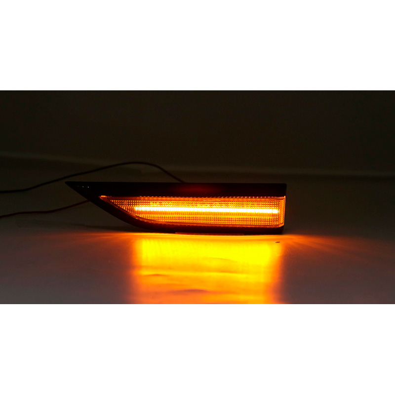 Set de Clignotants Latéraux LED sur mesure pour Volkswagen Transporter T6 2015-2020 - Blanc - incl. Feux Dynamiques