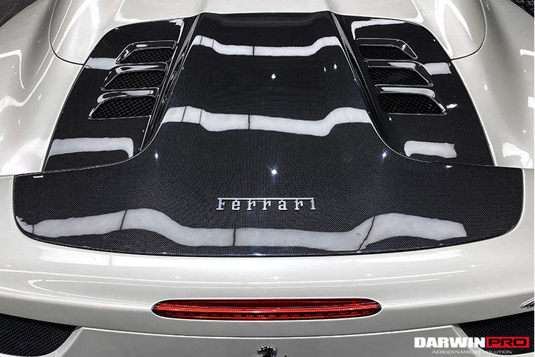 Ferrari 458 Spyder Carbon Fiber Engine Motorkap 2011-2015