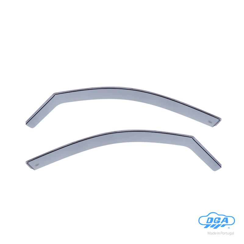 DGA Déflecteurs d'Air sur mesure pour BMW Série-1 (F20) 5-portes 2011-2019 (2-pièces)