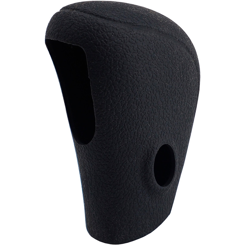 Simoni Racing Housse pour Pommeau de Vitesse universel en silicone - transmission automatique - Noir