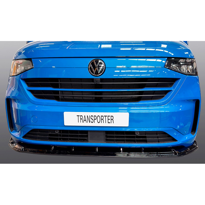 RGM Spoiler avant  sur mesure pour Volkswagen Transporter T7 2024- - Noir Brillant(ABS)