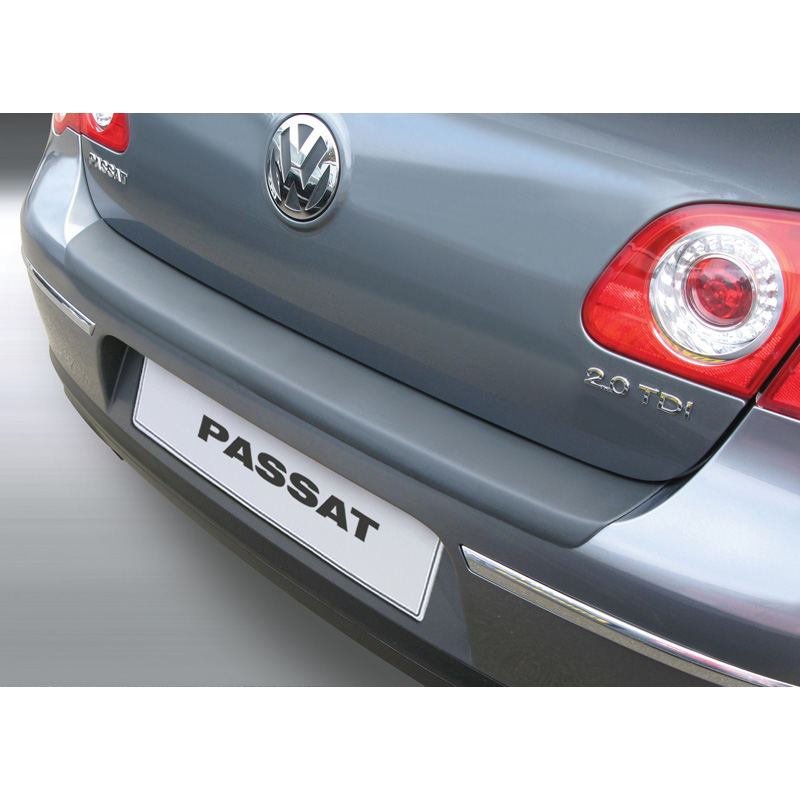 Protection de seuil arrière (ABS) sur mesure pour Volkswagen Passat 3C Sedan 2005-2010 Noir