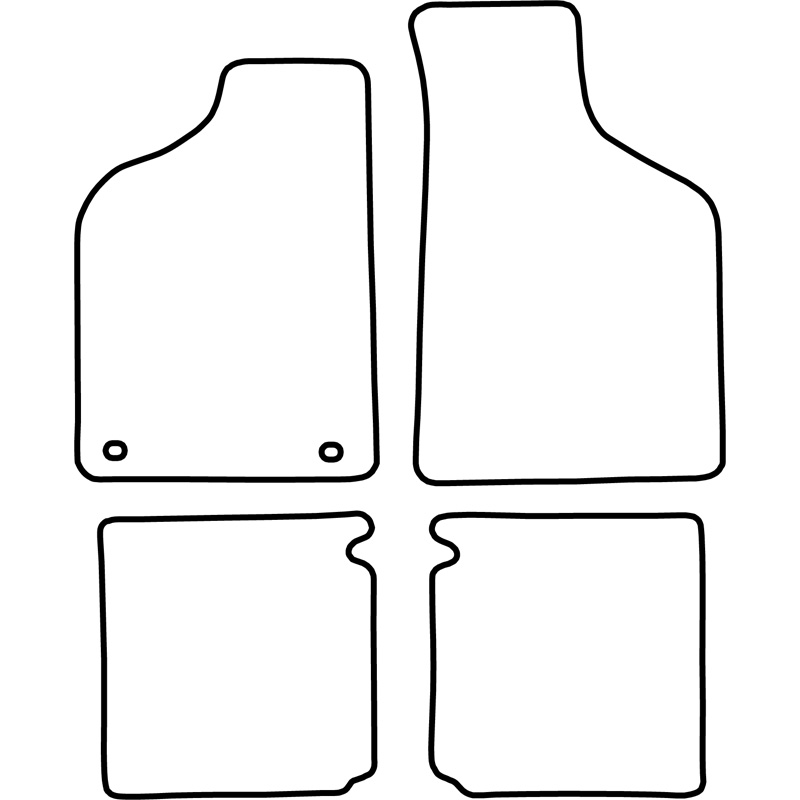 Set de tapis de sol sur mesure pour Alfa Romeo 33 1990-1994