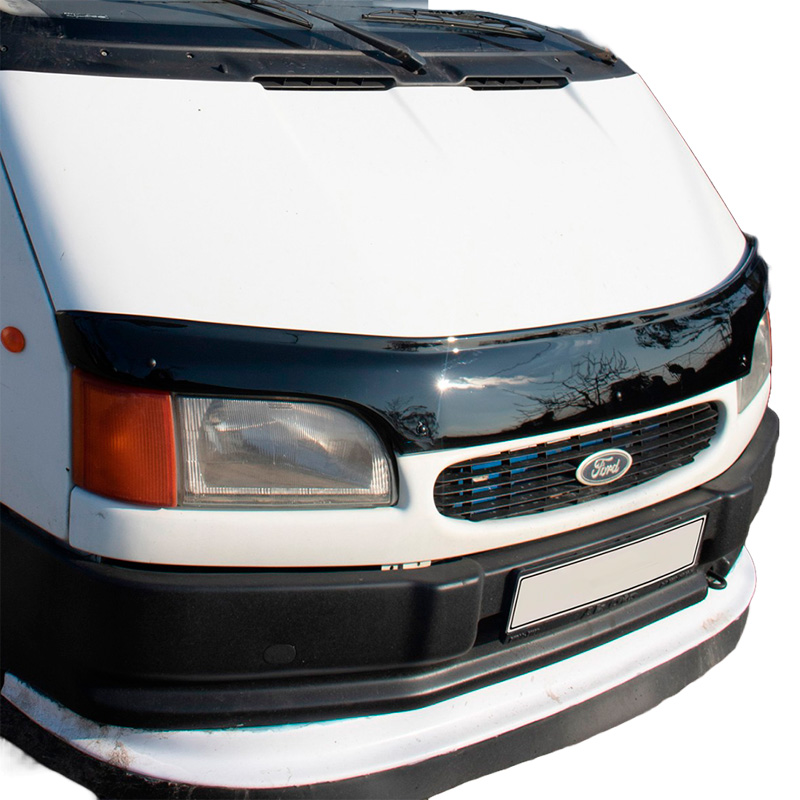 Protection du capot sur mesure pour Ford Transit MK5 1993-2002 - Noir brillant