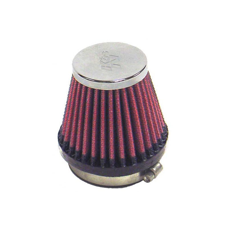 K&N Filtre à Air Universel Conique 54mm raccordement, 76mm de base, 51mm en haut, 70mm hauteur (RC-2340)