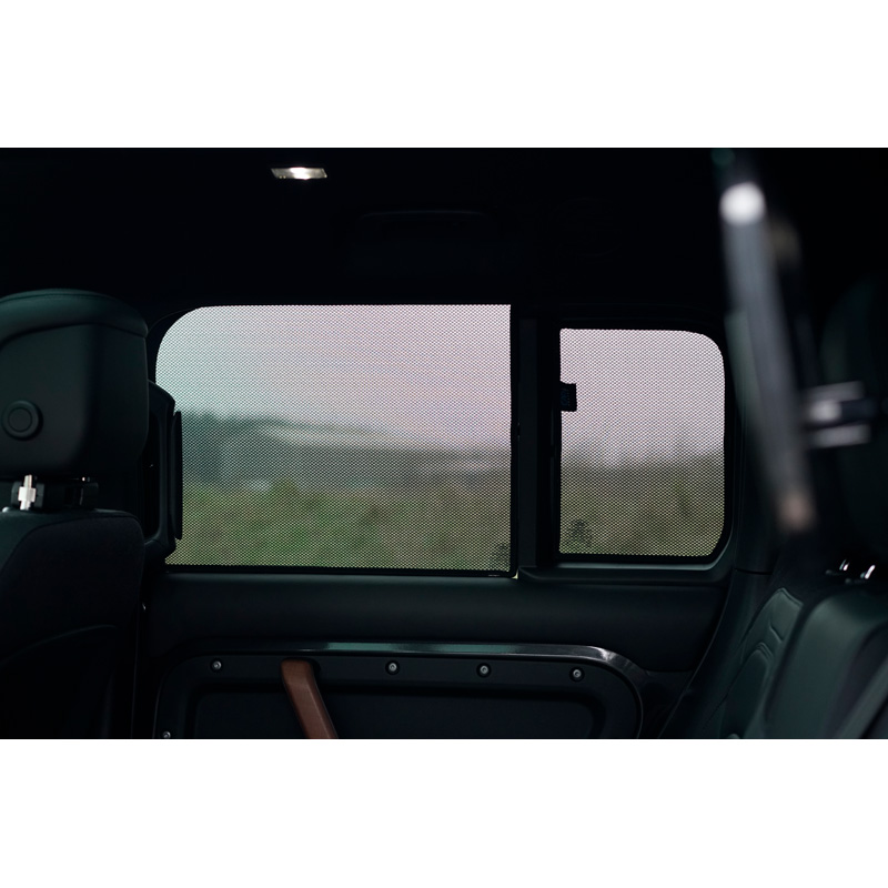 Set de Car Shades (portes arrières) sur mesure pour Land Rover Defender D130 5-portes 2020- (4-pièces)