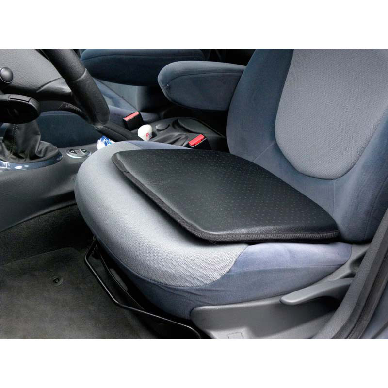 Carpoint Coussin de Siège de Luxe Leather Look - Noir