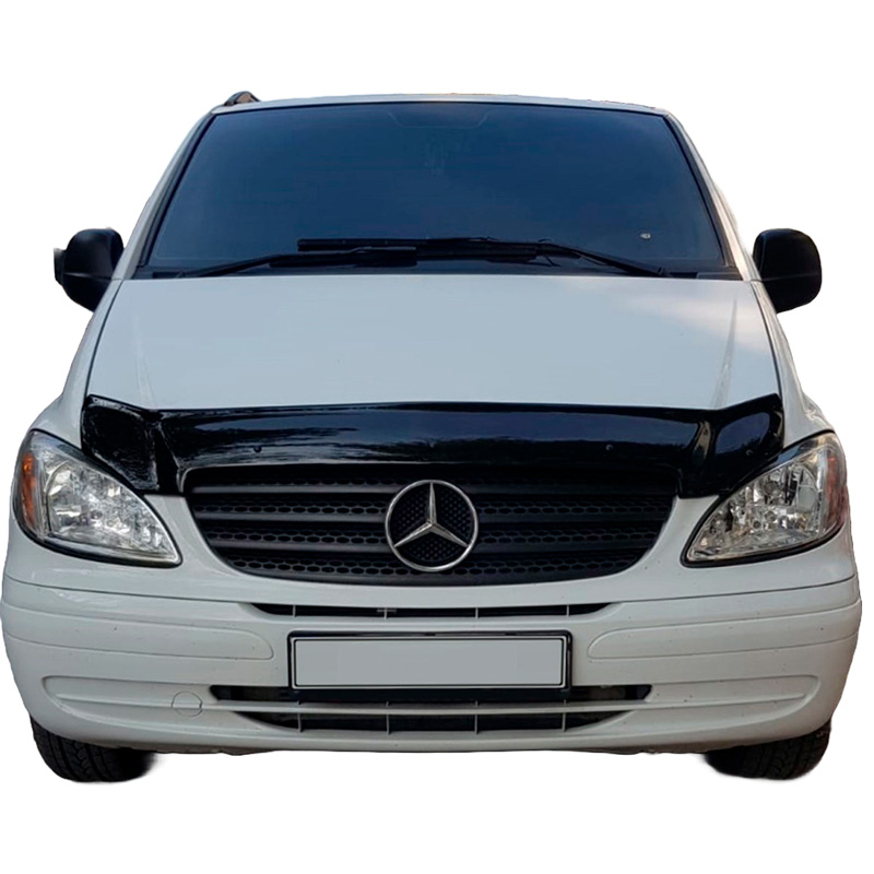 Protection du capot sur mesure pour Mercedes Vito W639 2003-2014 - Noir brillant